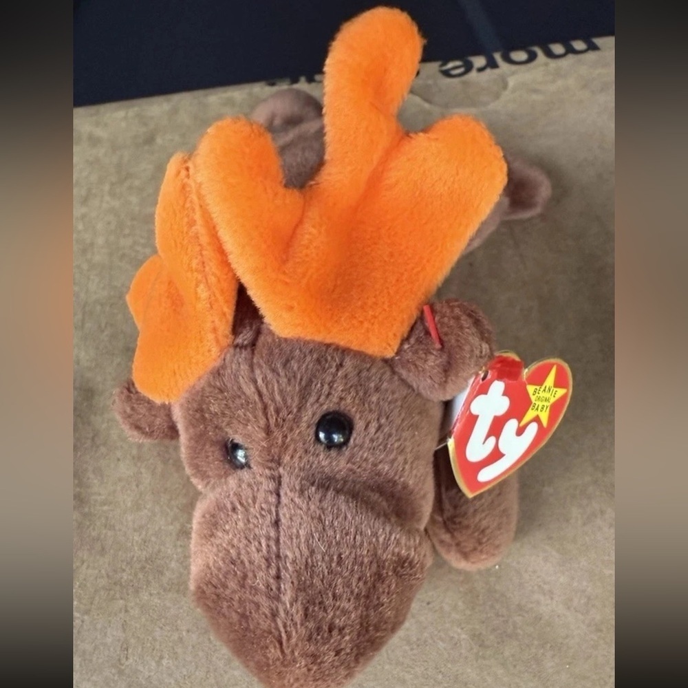 Ty Beanie Baby “Chocolate” Moose
Style 4015 – 1993 PVC Pellets